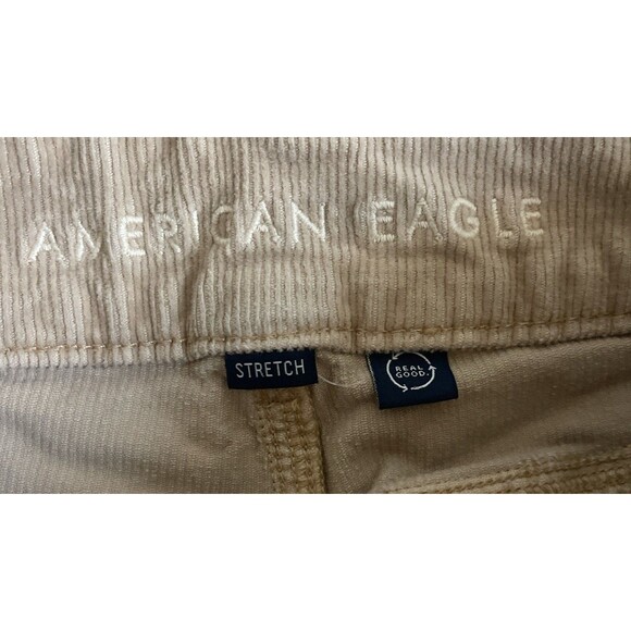 American Eagle Corduroy Pants Womens Size 0 High Rise Kick Boot - Picture 2 of 9
